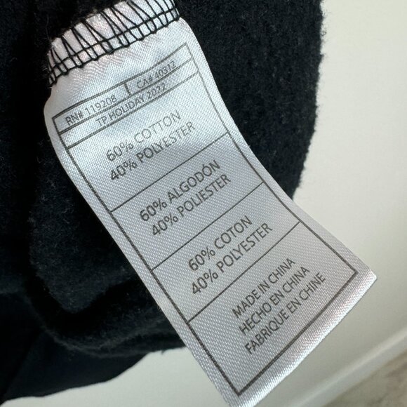 Mitchell & Ness Portland Trailblazers Slap Sticker Black sweatshirt Womens 2X - Picture 7 of 8